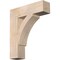 Ekena Millwork Thorton Block Smooth Bracket, Douglas Fir, 5 1/2"W x 22"D x 26"H BKT06X22X26THR05SDF - alternate 1